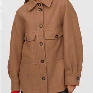 NWT H&M Wool Shacket/Jacket